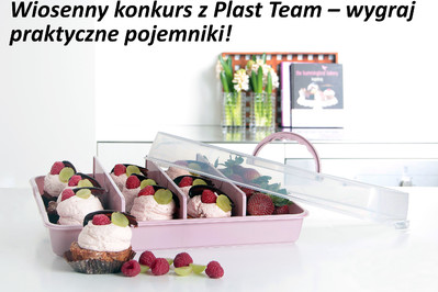 Wiosenny konkurs z Plast Team – wygraj praktyczne pojemniki! WYNIKI