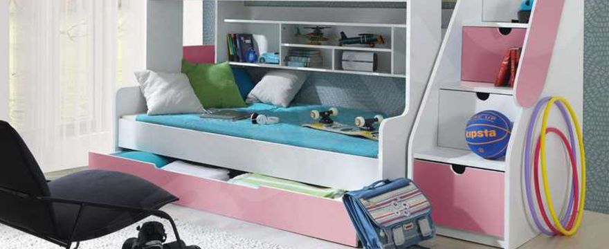 Pomysłowe łóżka dla dzieci za niewielkie pieniądze