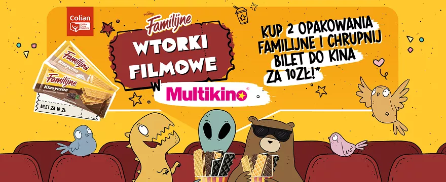 Multikino zaprasza w lato na „Familijne wtorki filmowe”!