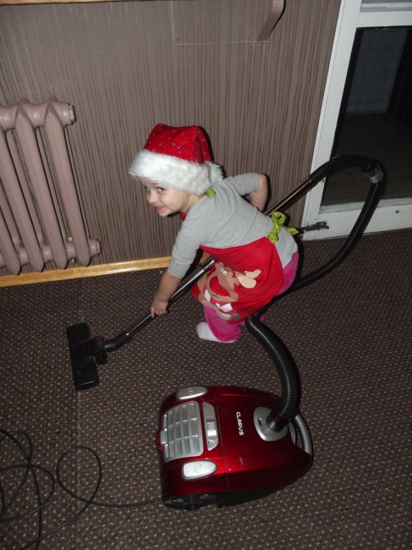 Mój mały pomocnik - odkurza!