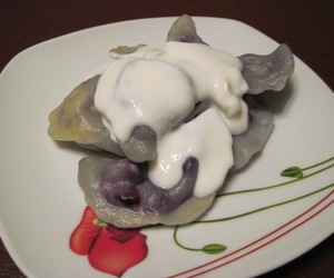 Pierogi z jagodami (borówkami) 